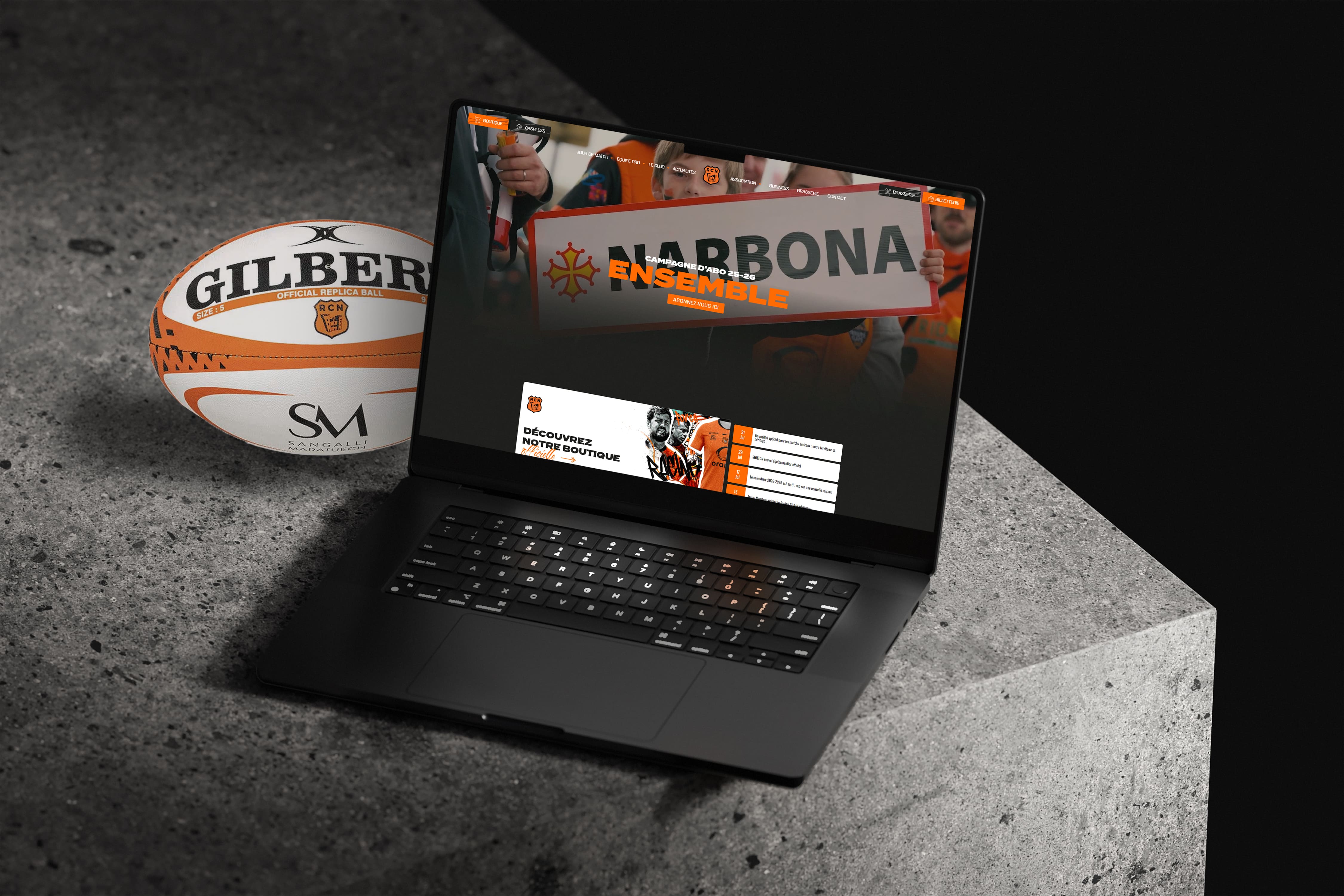 Mockup RC Narbonnais